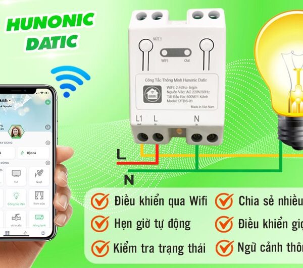 Công tắc Hunonic Datic Basic